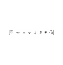 Монитор LCD 23.8'' [16:9] 2560х1440(WQHD) IPS, nonGLARE, 250cd/m2, H178°/V178°, 1000:1, 50M:1, 16.7M, 4ms, VGA, DVI, HDMI, DP, Height adj, Tilt, Swivel, Speakers, 2Y, Black                                                                              