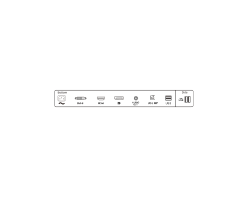 Монитор LCD 23.8'' [16:9] 2560х1440(WQHD) IPS, nonGLARE, 250cd/m2, H178°/V178°, 1000:1, 50M:1, 16.7M, 4ms, VGA, DVI, HDMI, DP, Height adj, Tilt, Swivel, Speakers, 2Y, Black