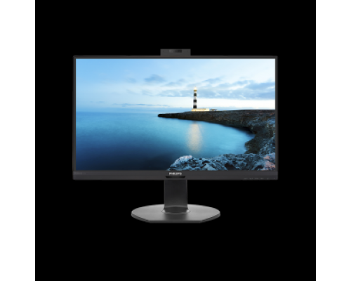 Монитор LCD 27'' 16:9 2560х1440(WQHD) IPS, nonGLARE, 350cd/m2, H178°/V178°, 1000:1, 50M:1, 16.7M, 5ms, HDMI, 2xDP, USB-Hub, Height adj, Tilt, Swivel, Speakers, 3Y, camera, Black