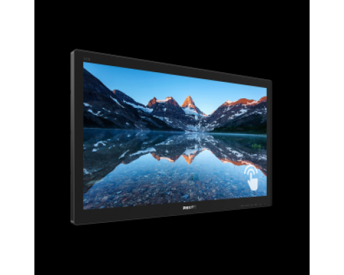 Монитор LCD 21.5'' [16:9] 1920х1080(FHD) TN, GLARE, TOUCH, 250cd/m2, H170°/V160°, 1000:1, 50M:1, 16.7M, 1ms, VGA, DVI, HDMI, DP, USB-Hub, Tilt, Swivel, Speakers, 3Y, Black