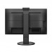 Монитор LCD 23.8'' 16:9 1920х1080(FHD) IPS, nonGLARE, 250cd/m2, H178°/V178°, 1000:1, 50M:1, 16,7 миллионов цветов, 4ms, VGA, HDMI, DP, USB-Hub, Height adj, Tilt, Swivel, Speakers, 3Y, веб-камера, Black