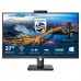 Монитор LCD 27'' 16:9 2560х1440(WQHD) IPS, nonGLARE, Нет, 75 Гц, 350cd/m2, H178°/V178°, 1000:1, 50M:1, 16,7, 4ms, HDMI, DP, USB-Hub, Height adj, Speakers, camera, Black