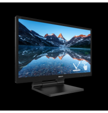 Монитор LCD 23.8'' [16:9] 1920х1080(FHD) IPS, GLARE, TOUCH, 250cd/m2, H178°/V178°, 1000:1, 50M:1, 16.7M, 5ms, VGA, DVI, HDMI, DP, USB-Hub, Height adj, Tilt, Speakers, 3Y, Black                                                                          