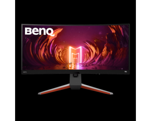 Монитор LCD 34'' 21:9 3440x1440(UWQHD) IPS, Curved, 144 Гц, 200cd/m2,  178°/V178°, 1000:1, 20M:1, 16,7 миллионов цветов, 1ms, VGA, 2xHDMI, DP, USB-Hub, Swivel, Speakers, Black-Grey