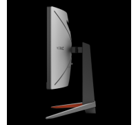 Монитор LCD 31.5'' 16:9 2560х1440(WQHD) VA, Curved, 165 Гц, 300cd/m2, H178°/V178°, 2500:1, 16,7 миллионов цветов, 1ms, 2xHDMI, DP, Height adj, Swivel, Speakers, Black, Серебряный                                                                        