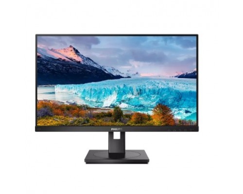 Монитор LCD 23.8'' [16:9] 1920х1080(FHD) IPS, nonGLARE, 75 Гц, 250cd/m2, H178°/V178°, 1000:1, 50M:1, 16,7 миллионов цветов, 4ms, HDMI, DP, Height adj, Tilt, Swivel, Speakers, 3Y, Black