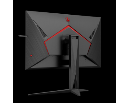 Монитор LCD 27'' [16:9] 2560х1440(WQHD) VA, nonGLARE, Нет, 170 Гц, 400cd/m2, H178°/V178°, 1000:1, 80M:1, 16,7 миллионов цветов, 1ms, 2xHDMI, 2xDP, USB-Hub, Height adj, Pivot, Tilt, Swivel, Audio out, 3Y, Black-Red