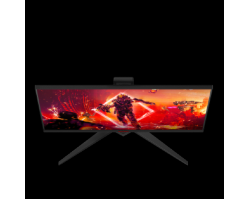 Монитор LCD 27'' [16:9] 2560х1440(WQHD) VA, nonGLARE, Нет, 170 Гц, 400cd/m2, H178°/V178°, 1000:1, 80M:1, 16,7 миллионов цветов, 1ms, 2xHDMI, 2xDP, USB-Hub, Height adj, Pivot, Tilt, Swivel, Audio out, 3Y, Black-Red