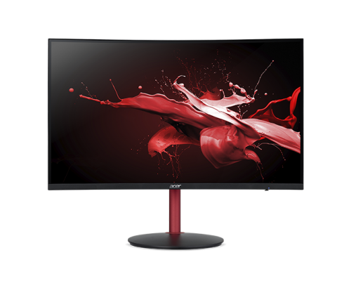 Монитор LCD  Nitro XZ272Vbmiiphx 27'' 16:9 1920х1080(FHD) VA, Curved, Matt,165 Гц, 400cd/m2, H178°/V178°, 4000:1, 1ms, HDMI, DP, Height adj, Speakers, Black