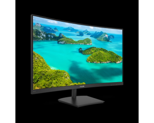 Монитор LCD 23.6'' [16:9] 1920х1080(FHD) VA, Curved, nonGLARE, Нет, 75 Гц, 250cd/m2, H178°/V178°, 3000:1, 16,7 миллионов цветов, 4ms, VGA, HDMI, Tilt, 2Y, Black