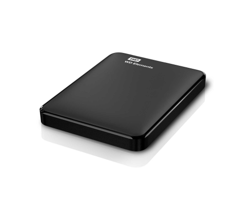 Внешний жёсткий диск WD Elements Portable WDBUZG0010BBK-WESN 1000ГБ 2,5