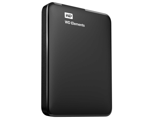 Внешний жёсткий диск WD Elements Portable WDBUZG0010BBK-WESN 1000ГБ 2,5