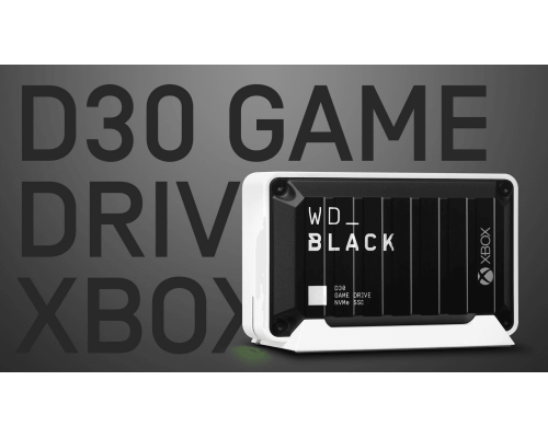 Внешний твердотельный накопитель WD BLACK 500GB D30 Game Drive SSD