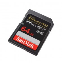 Карта памяти SanDisk Extreme PRO 64GB SDXC Memory Card 200MB/s                                                                                                                                                                                            