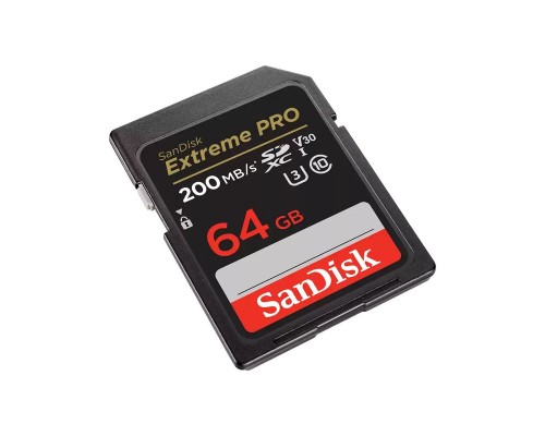 Карта памяти SanDisk Extreme PRO 64GB SDXC Memory Card 200MB/s