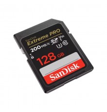 Карта памяти SanDisk Extreme PRO 128GB SDXC Memory Card 200MB/s                                                                                                                                                                                           