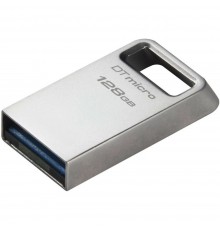 Флеш-накопитель Kingston 128GB DataTraveler Micro 200MB/s Metal USB 3.2 Gen 1                                                                                                                                                                             