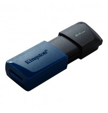 Флеш-накопитель Kingston 64GB USB 3.2 Gen 1 DataTraveler Exodia M (Black + Blue)                                                                                                                                                                          