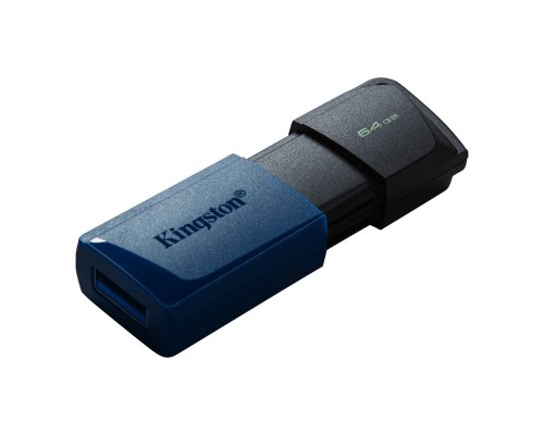 Флеш-накопитель Kingston 64GB USB 3.2 Gen 1 DataTraveler Exodia M (Black + Blue)