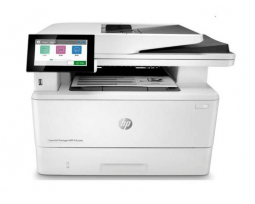 МФУ лазерное монохромное HP LaserJet Managed MFP E42540f, 40 стр./мин, 1200x1200dpi, факс