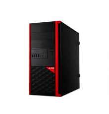 Компьютер Altos P10 F7/Intel Core i5-11400 2.60GHz Hexa/8GB+256GB SSD/GF RTX3060 12GB/noOS/3Y/BLACK+RED                                                                                                                                                   