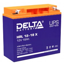 Аккумуляторная батарея DELTA BATTERY HRL 12-18 X                                                                                                                                                                                                          