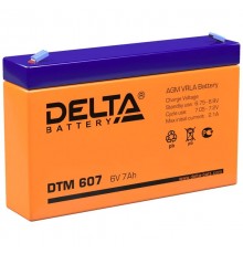 Аккумуляторная батарея DELTA BATTERY DTM 607                                                                                                                                                                                                              