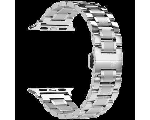 Ремешок из нержавеющей стали для Apple Watch 38/40 mm LYAMBDA CETUS DSG-25-40-SL Silver