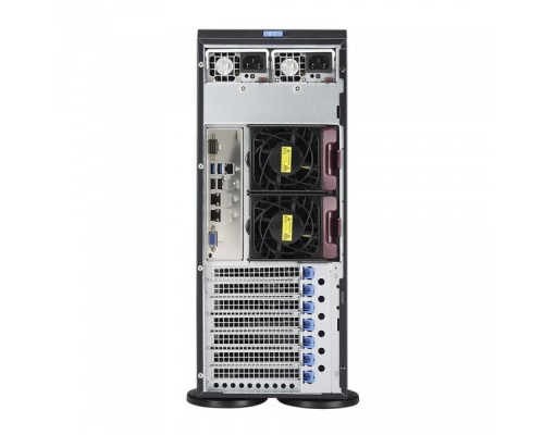 Серверная платформа Supermicro AS-4023S-TRT A+ Server 4U 4023S-TRT Dual AMD EPYC/ no memory(16)/ on board RAID 0/1/5/10/ no HDD(8)LFF/ 2x10GBE/ 2x1280W