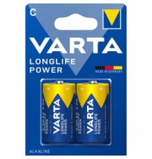 Батарейка Varta LONGLIFE POWER (HIGH ENERGY) LR14 C BL2 Alkaline 1.5V (4914) (2/20/200)                                                                                                                                                                   