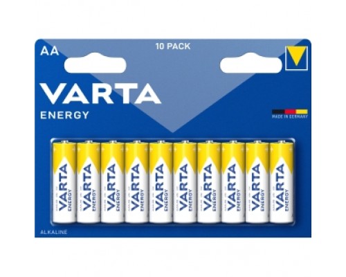 Батарейка Varta ENERGY LR6 AA BL10 Alkaline 1.5V (4106) (10/200/36000)