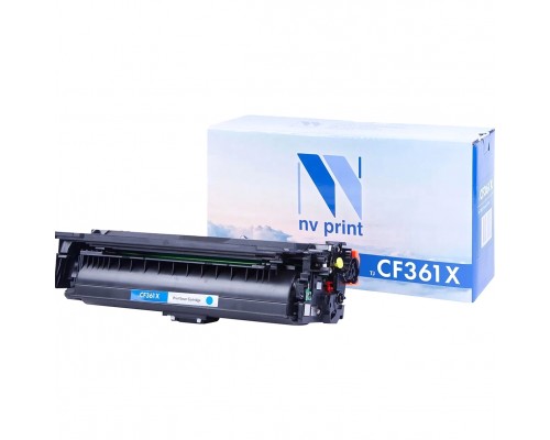 Тонер-картридж NVP NV-CF361X Cyan для HP Color LaserJet M552dn/ M553dn/ M553n/ M553x/ M577dn/ M577f/ M577c (9500k)