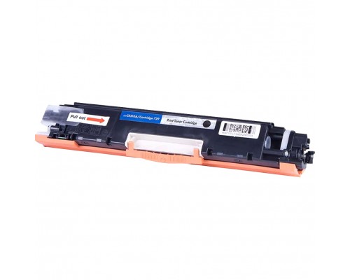 Тонер-картридж NVP NV-CE310A/NV-729 Black для HP Color LaserJet CP1025/ CP1025nw/ M275/ CP1025/ CP1025nw/ 100 M175a/ 100 M175nw/ LBP 7010 i-Sensys/ 7010C i-Sensys/ 7018 i-Sensys/ 7018C i-Sensys (1200k)