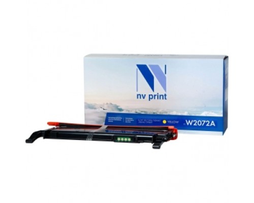 Тонер-картридж NVP NV-W2072A Yellow для HP 150/150A/150NW/178NW/179MFP (700k)