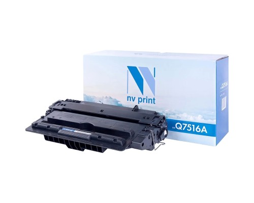 Тонер-картридж NVP NV-Q7516A для HP LaserJet 5200/ 5200L/ 5200dtn/ 5200tn (12000k)