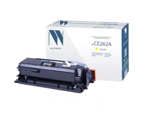 Тонер-картридж NVP NV-CE262A Yellow для HP Color LaserJet CP4025dn/ CP4025n/ CP4525dn/ CP4525n/ CP4525xh (11000k)