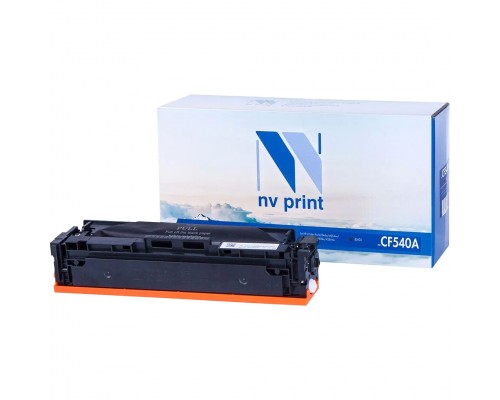 Тонер-картридж NVP NV-CF540A Black для HP Color LaserJet Pro M254dw/ M254nw/ M280nw/ M281fdn/ M281fdw (1400k)