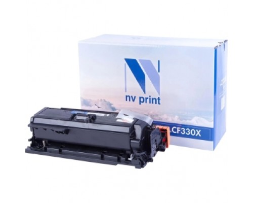 Тонер-картридж NVP NV-CF330X Black для HP Color LaserJet M651dn/ M651n/ M651xh (20500k)