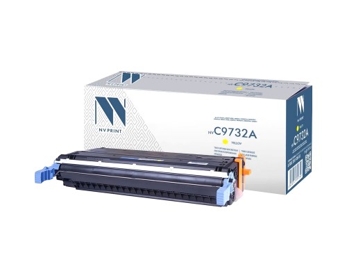 Тонер-картридж NVP NV-C9732A Yellow (БЕЗ ГАРАНТИИ) для HP Color LaserJet 5500/ 5500DN/ 5500DTN/ 5500HDN/ 5500TDN/ 5500N/ 5550/ 5550DN/ 5550DTN/ 5550HDN/ 5550N (12000k)