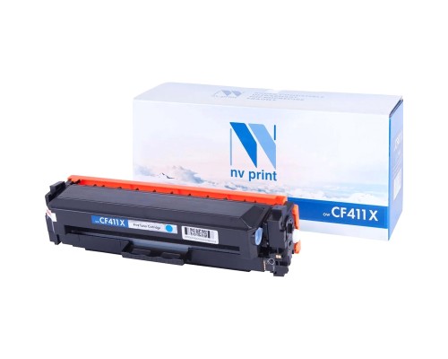 Тонер-картридж NVP NV-CF411X Cyan для HP Color LaserJet Pro M377dw/ M477fdn/ M477fdw/ M477fnw/ M452dn/ M452nw (5000k)