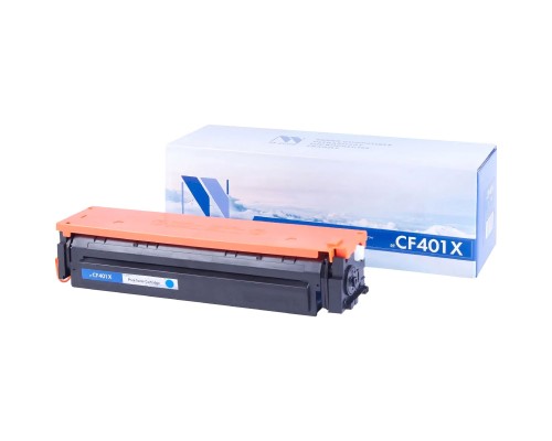 Тонер-картридж NVP NV-CF401X Cyan для HP Color LaserJet Pro M252dw/ M252n/ M274n/ M277dw/ M277n (2300k)