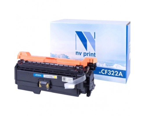 Тонер-картридж NVP NV-CF322A Yellow для HP Color LaserJet M680dn/ M680f/ M680z (16500k)