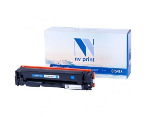 Тонер-картридж NVP NV-CF541X Cyan для HP Color LaserJet Pro M254dw/ M254nw/ M280nw/ M281fdn/ M281fdw (2500k)