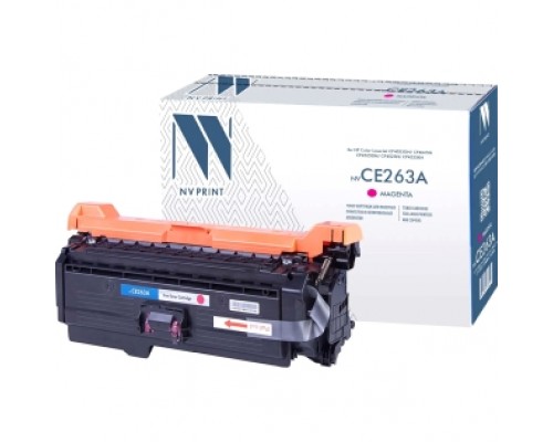 Тонер-картридж NVP NV-CE263A Magenta для HP Color LaserJet CP4025dn/ CP4025n/ CP4525dn/ CP4525n/ CP4525xh (11000k)