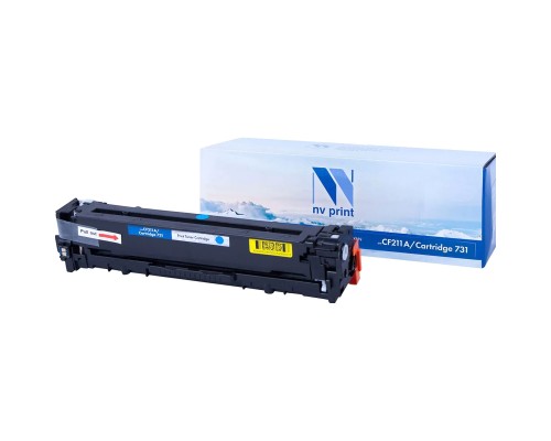 Тонер-картридж NVP NV-CF211A/NV-731 Cyan универсальные для HP/Canon LaserJet Pro 200 color MFP M276n/ MFP M276nw/ 200 M251n/ M251nw/ LBP 7100 i-Sensys 7100CN/ 7110/ 7110CW/ MF 623CN/ 628CW/ 8230/ 8230CN/ 8280/ 8280CW (1800k)