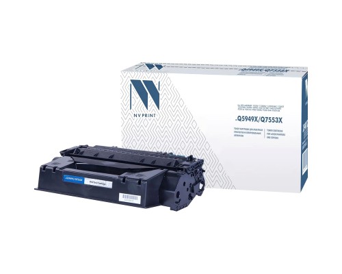 Тонер-картридж NVP NV-Q5949X/Q7553X для HP LaserJet 1320/ 1320N/ 1320NW/ 1320T/ 1320TN/ 3390/ 3392/ M2727nf/ M2727nfs/ P2014/ P2015/ P2015dn/ P2015n/ P2015x (7000k)