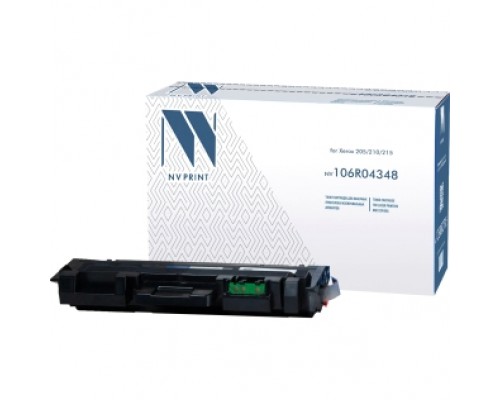 Тонер-картридж NVP NV-106R04348 для Xerox 205/210/215 (3000k)