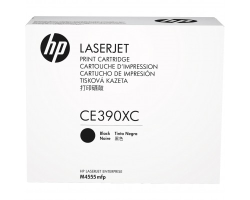 Тонер-картридж/ HP LaserJet CE390X Contract Black Print Cartridge