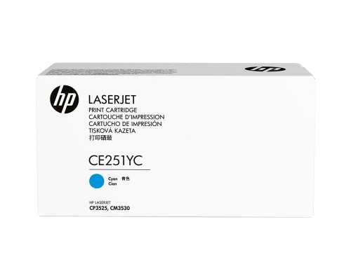 Картридж HP Contractual Cyan Optimized Original LaserJet Toner Cartridge (CE251YC)