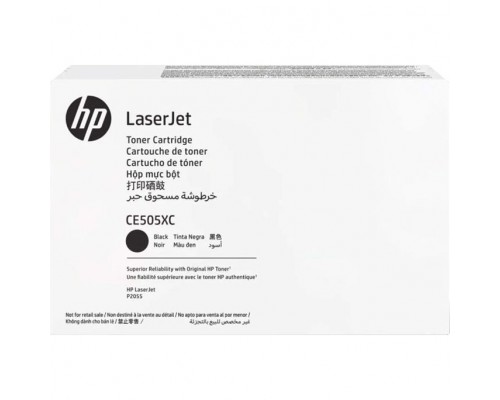 Тонер-картридж/ HP LaserJet CE505X Contract Black Print Cartridge